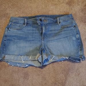 Lane Bryant denim shorts size 20
